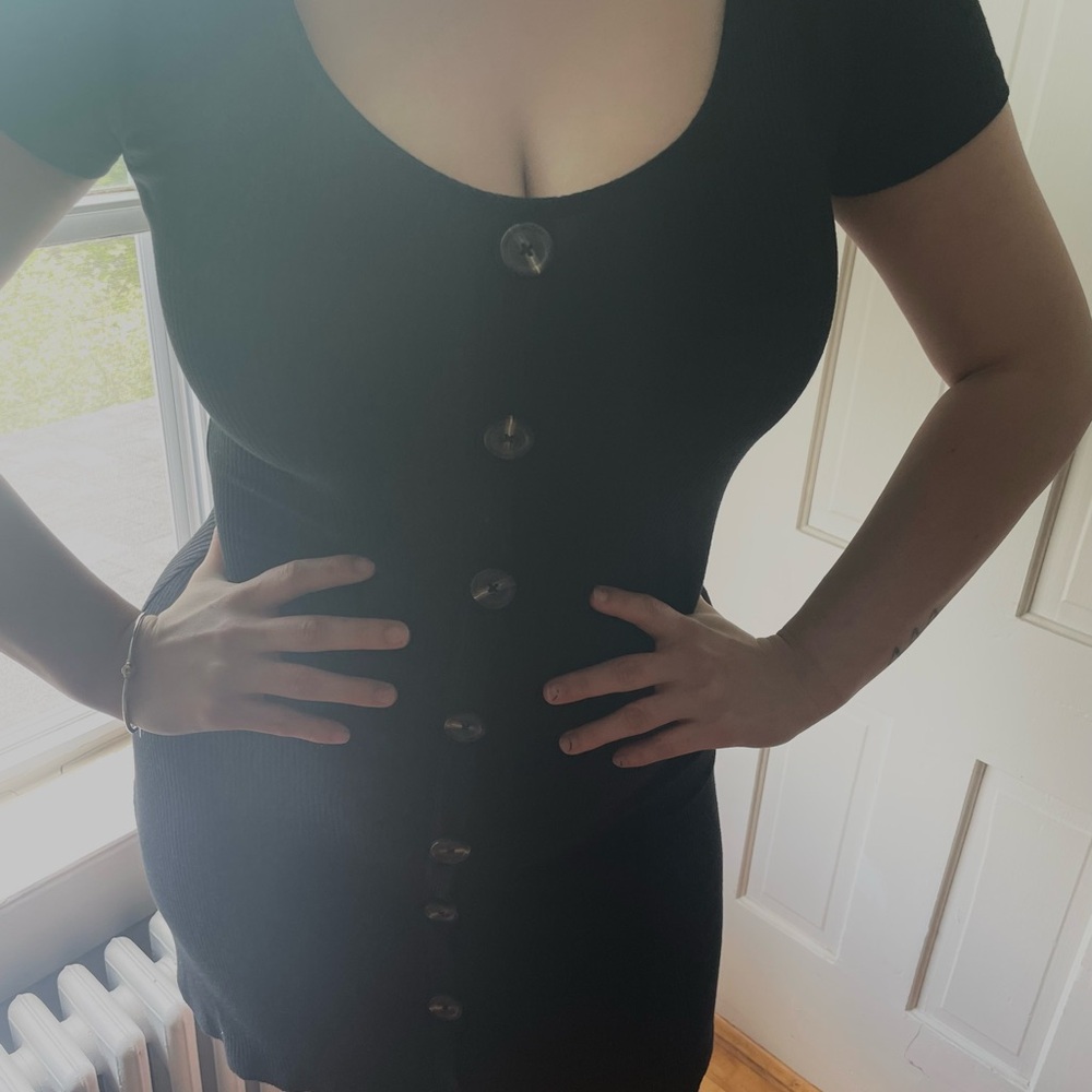 Rue 21 Black dress short sleeved